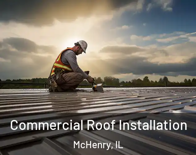  Commercial Roof Installation McHenry, IL