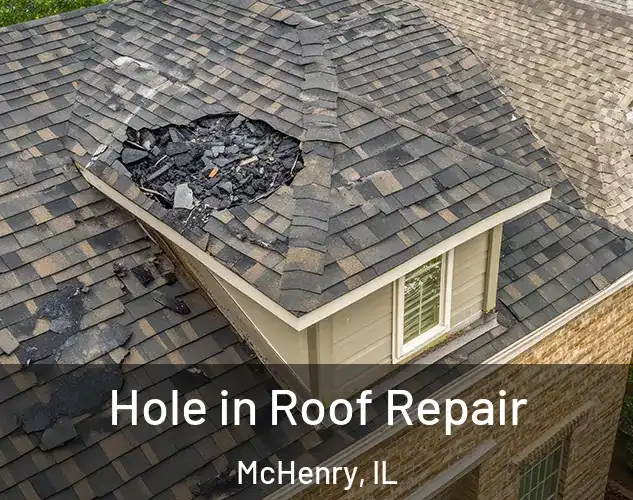  Hole in Roof Repair McHenry, IL