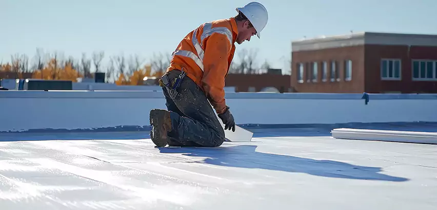 Commercial Roof Coating in McHenry