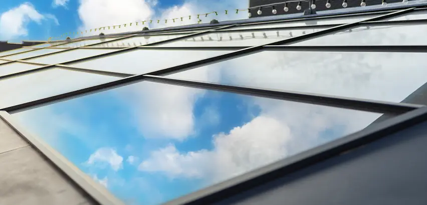 Flat Roof Skylight Installation in McHenry