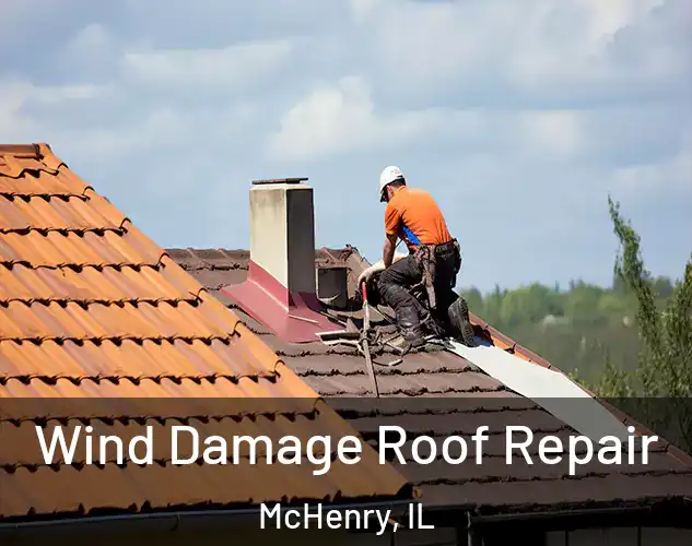  Wind Damage Roof Repair McHenry, IL